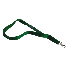 Announce Textile Badge Necklace Green 10 Pack 518305 F