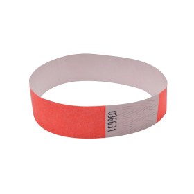 Announce Wrist Band 19mm Coral 1000 Pack 493470 F