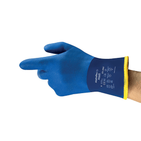 Ansell Alphatec Gloves Blue XL 6 Pack 796678 F