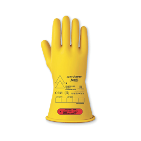 Ansell Electrical Insulating Gloves Class 0 Yellow 2XL 796715 F