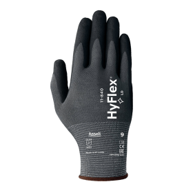 Ansell Hyflex Gloves Black XXL AN11 8402XL 507479 F