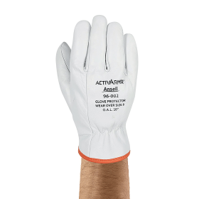 Ansell Leather Premium Goat Skin Gloves Protector White XL 796998 F