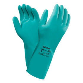 Ansell Solvex 37 675 Gloves Green Large 510652 F