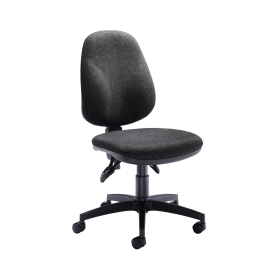 Arista Aire Deluxe High Back Chair 700mm x 700mm x 970 1100mm Charcoal 147504 F