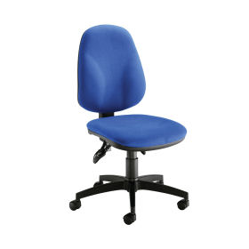 Arista Aire Deluxe High Back Chair 700x700x970 1100mm Blue KF03460 157129 F