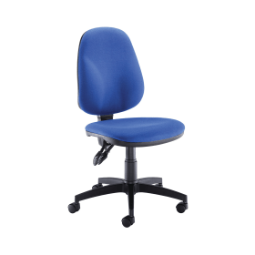 Arista Aire High Back Operator Chair 700x700x970 1100mm Blue KF03456 104620 F