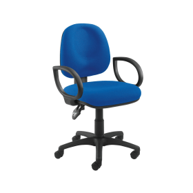 Arista Concept Medium Back Operator Chair 700mm x 700mm x 840 970mm Blue 102776 F