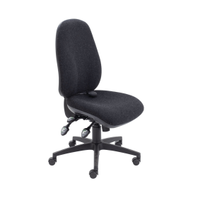 Arista Ergonomic Maxi High Back Operator Chair 700mm x 700mm x 1040 1160mm Black 519985 F