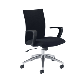 Arista Indus Soho High Back Operator Chair 220mm x 550mm x 580mm Black 478360 F