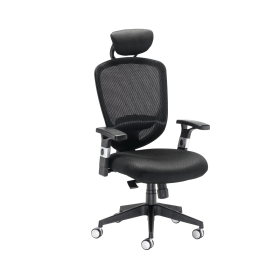 Arista Lexi High Back Chair Headrest 710mm x 310mm x 600mm Black 279829 F
