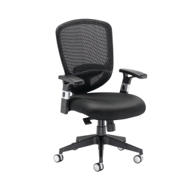 Arista Lexi High Back Chair 710mm x 310mm x 600mm Black 279828 F