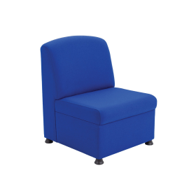 Arista Modular Reception Chair 610mm x 670mm x 830mm Blue 165666 F
