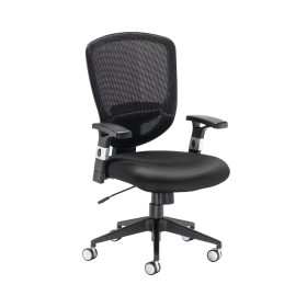 Arista Tern High Back Chair 635mm x 555mm x 1025 1100mm Black 411636 F