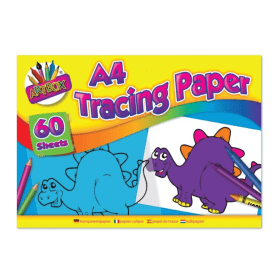 Artbox Tracing Paper Pad 60 Sheets A4 12 Pack 541156 F