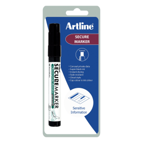 Artline Marker Chisel Tip Black 481591 F