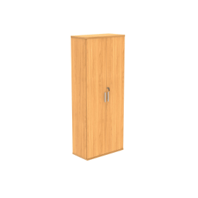 Astin 2 Door Cupboard Lockable 800mm x 400mm x 1980mm Norwegian Beech 821540 F