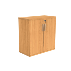 Astin 2 Door Cupboard Lockable 800mm x 400mm x 816mm Norwegian Beech 821537 F