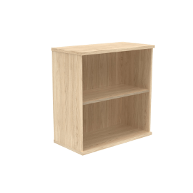 Astin Bookcase 1 Shelf 800mm x 400mm x 816mm Canadian Oak 821522 F