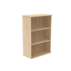 Astin Bookcase 2 Shelves 800mm x 400mm x 1204mm Canadian Oak 821523 F
