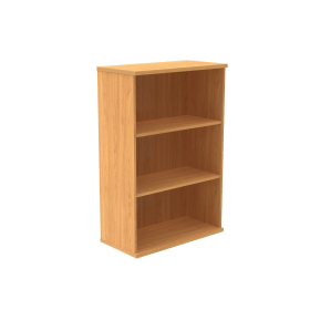 Astin Bookcase 2 Shelves 800mm x 400mm x 1204mm Norwegian Beech 821518 F