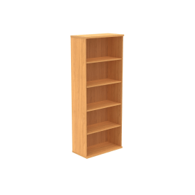 Astin Bookcase 4 Shelves 800mm x 400mm x 1980mm Norwegian Beech 821520 F