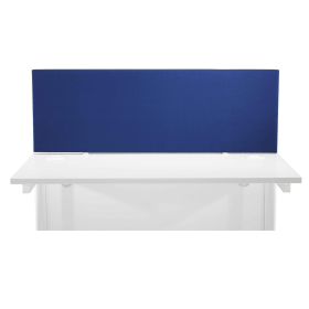 Astin Desk Mounted Screen 1190mm x 27mm x 390mm Royal Blue 848269 F