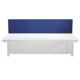Astin Desk Mounted Screen 1790mm x 27mm x 390mm Royal Blue 848275 F