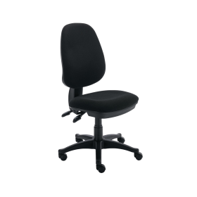 Astin Nesta Operator Chair 2 Lever Upholstered 590mm x 900mm x 1050mm Black 821632 F