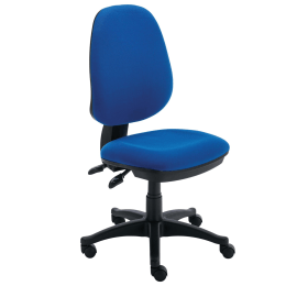Astin Nesta Operator Chair 2 Lever Upholstered 590mm x 900mm x 1050mm Royal Blue 821630 F