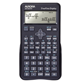 Aurora AX 595TV Scientific Calculator Black