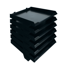 Avery Letter Tray A4 Black 191257 F