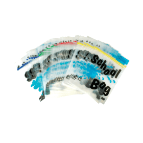 BDS Maxigrip School Bag A4 Clear 40 Pack 478928 F