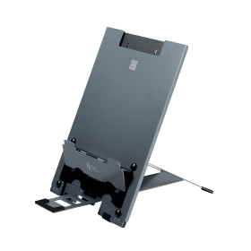 BakkerElkhuizen Ergo Q Hybrid Pro Tablet Laptop Stand Dark Grey BNEQHPDG 828631 F