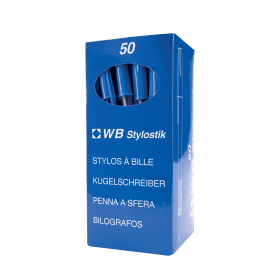 Ball Point Pen 0.7mm Line Blue 50 Pack 260066 F