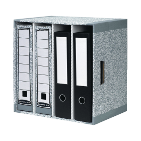 Bankers Box File Storage System Grey 5 Pack 102291 F