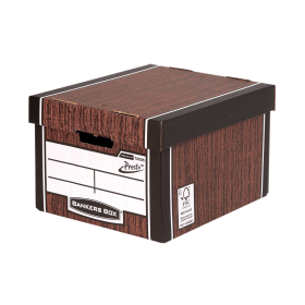 Bankers Box Premium Classic Box Brown 5 Pack 607158 F