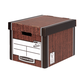Bankers Box Premium Tall Box Brown 5 Pack 607164 F