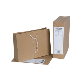 Bankers Box Storage Bag Manilla Buff 25 Pack 180932 F