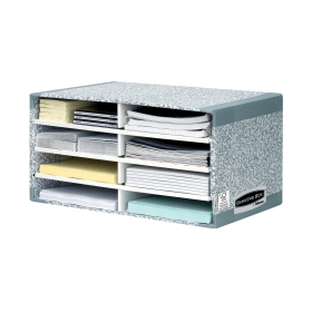 Bankers Box System Desktop Sorter Grey 5 Pack 107639 F