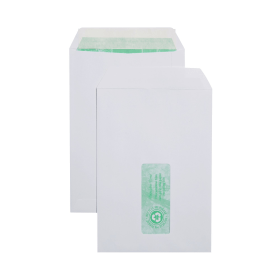 Basildon Bond Peel and Seal C5 Windowed Pocket Envelope 120gsm White 500 Pack 114434 F