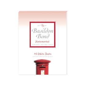 Basildon Bond White Writing Pad 137mm x 178mm 10 Pack 461130 F