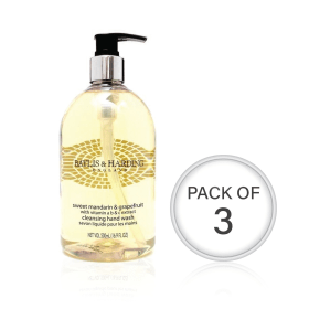 Baylis Harding Mandarin Grapefruit Wash 500ml 3 Pack 191942 F