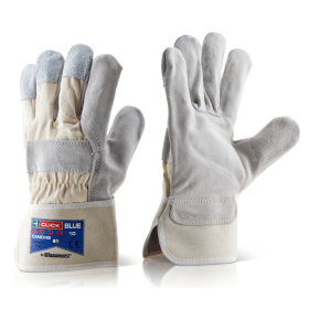 Beeswift Canadian Chrome High Quality Leather Rigger Gloves XL 10 Pack 611948 F
