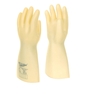 Beeswift Electrician Gauntlet Class 0 White Medium ELG09 782885 F