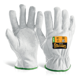 Beeswift Gloveszilla Cut Resistant Drivers Gloves White Large 783073 F