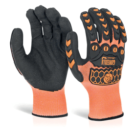 Beeswift Gloveszilla Foam Nitrile Coated Gloves Orange 2XL 783052 F