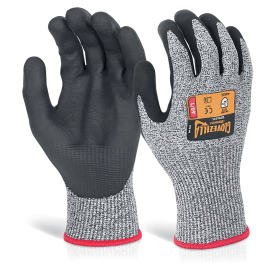 Beeswift Gloveszilla Nitrile Palm Coated Gloves Grey XL 615279 F