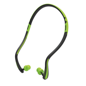 Beeswift QED Banded Earplugs Green Black 20 Pack BSW37365 F