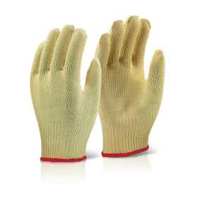 Beeswift Reinforced Mediumweight Gloves Yellow 8 507632 F