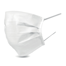 Beeswift Reusable Medical Cotton Face Mask White 594923 F